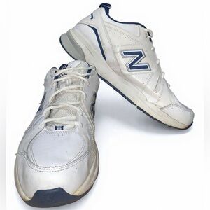 New Balance 619 v1 Men's Size 12 White Navy Blue Cross Trainer Shoes